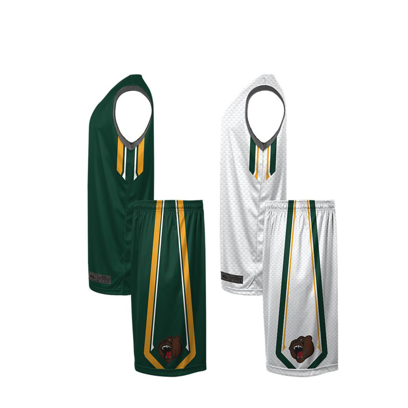 Training basketball jerseys and shorts customized sublimated printing elite quality