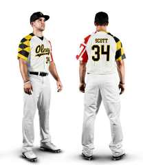 Custom Mens Sublimated Baseball jerseys and pants uniform for baseball academy