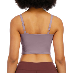 Women sports gym breathable bra tops