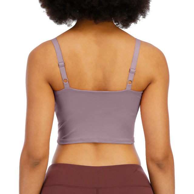 Women sports gym breathable bra tops