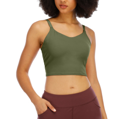 Women sports gym breathable bra tops