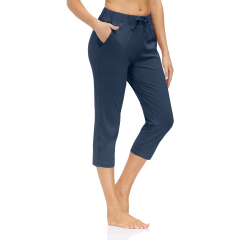 Women gym yoga running jogging Capri pants 3/4 length