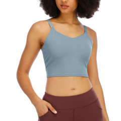 Women sports gym breathable bra tops