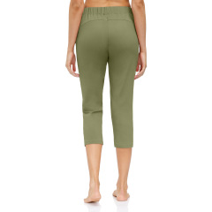 Women gym yoga running jogging Capri pants 3/4 length