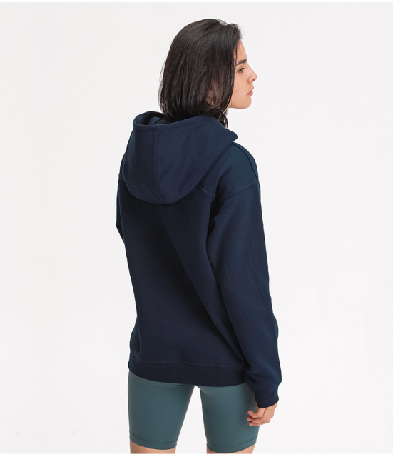 Women Gym Yoga Active Wear Hoodie For Autumn and Winter Season