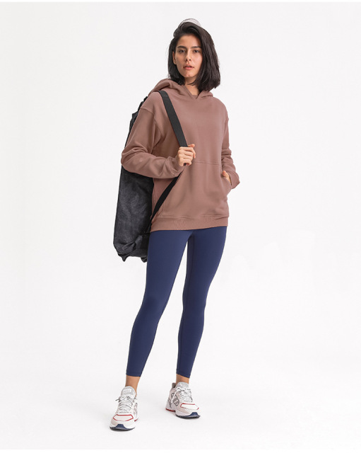 Women Gym Yoga Athleisure Hoodie For Autumn and Winter Season