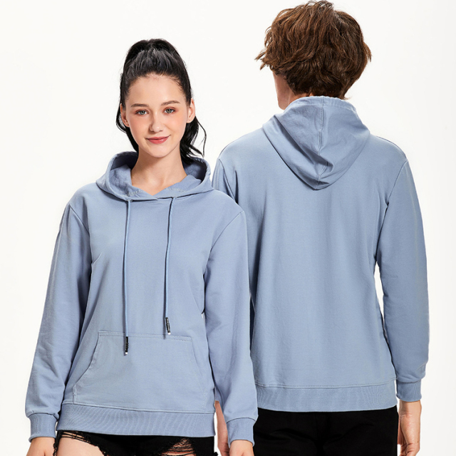 Autumn And Winter Red Color New Men and Women Plain Custom Unisex Hoodie Custom Logo Blank Cotton Hoodie Manufacturer