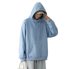 Wholesale OEM Women Girls Multi Colors Blank 100% Cotton Custom Logo Printed Hoodie Manufacturer
