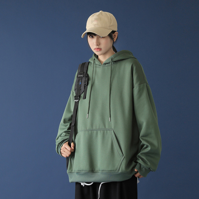 Wholesale OEM Women Girls Multi Colors Blank 100% Cotton Custom Logo Printed Hoodie Manufacturer