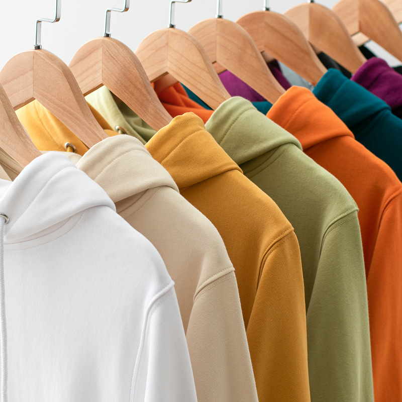 Wholesale OEM Mens Multi Colors Blank 100% Cotton Custom Hoodie Logo Print Manufacturer