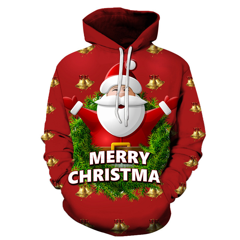 2021 Fashion Christmas Hoodie Sweatshirts Hoodies Custom Oversized Pullover With Manufactory Direct Sale Price