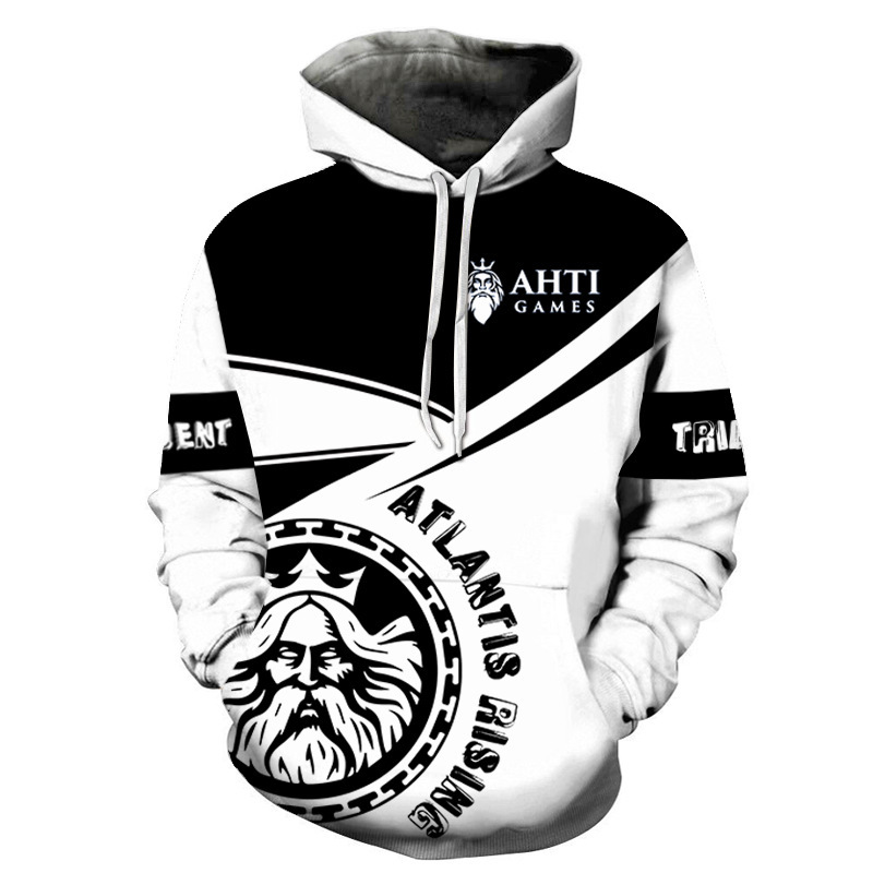 Custom All Over Full Printing Plain Hoodies Hooded Sweatshirt Pullover Sublimation Hoodie OEM ODM