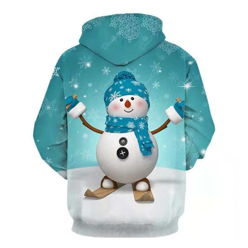 Hot sale winter christmas Mens wholesale custom Sublimation print logo hoodie over size long sleeve hoodie