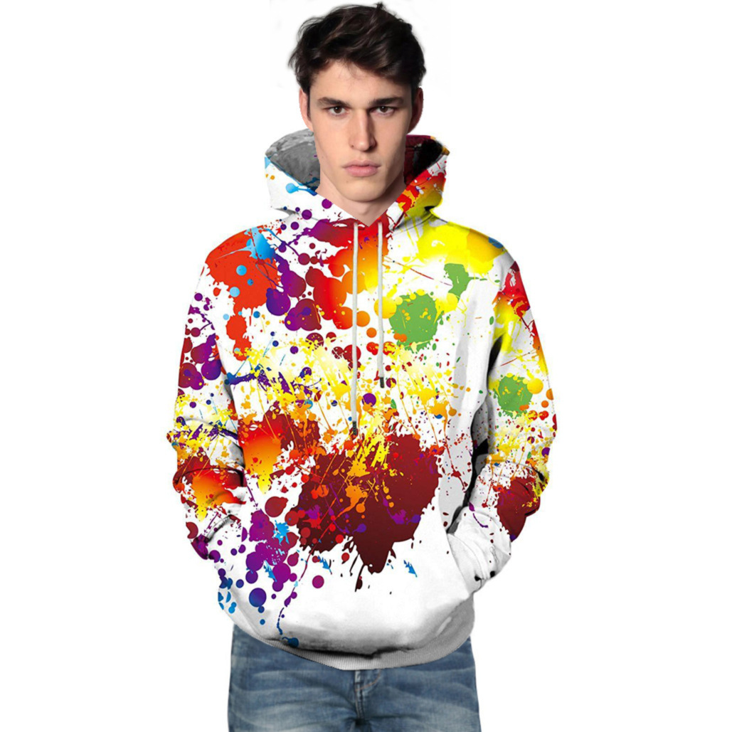 OEM sale winter Mens wholesale custom Sublimation print logo hoodie over size long sleeve hoodie