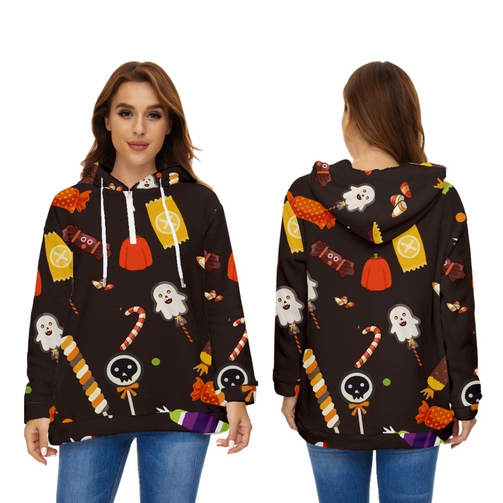 New design winter women custom Sublimation print factory drop shipping printing Hoodies wholesale oem odm