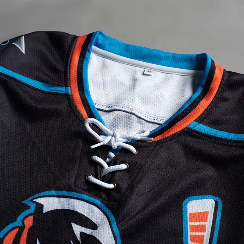 Winter ice hockey jersey hoodie customized sizes colors and logos supplier