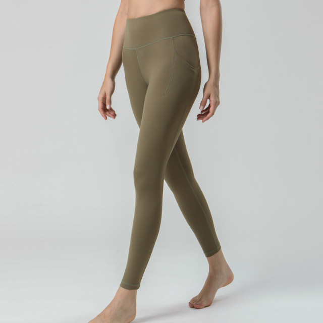 Fashion Women High Waist Yoga Pants Half Length European and US size Wholesale Factory Direct Drop Shipping