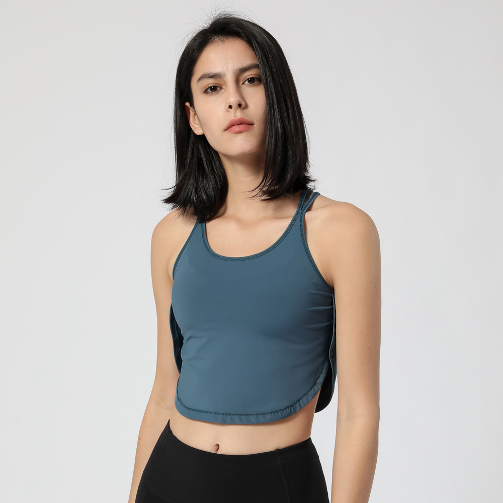 Women Hotsell Nice Sports Bra vest Summer Workout Gym Fitness Bra Casual vest Yogabra Ready to Ship
