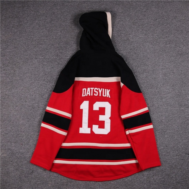 Winter ice hockey jersey hoodie customized sizes colors and logos supplier