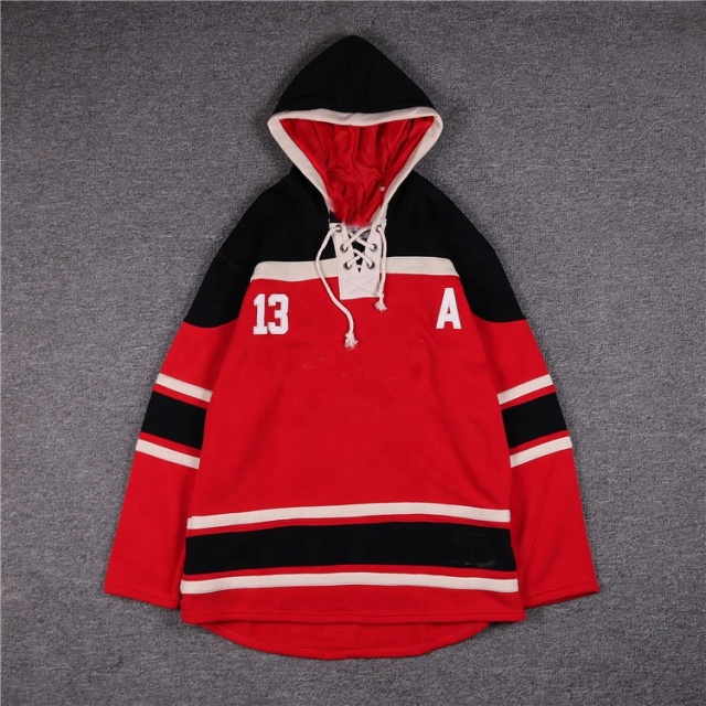 Winter ice hockey jersey hoodie customized sizes colors and logos supplier