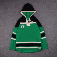 Winter ice hockey jersey hoodie customized sizes colors and logos supplier