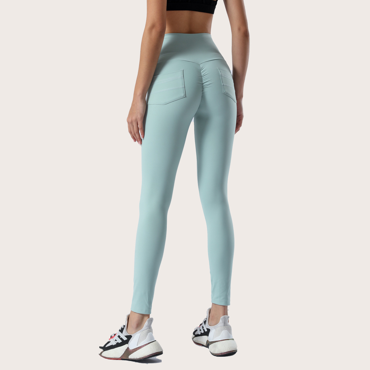 Fashion Yoga Wear Tie Dye Leggings Women Slim Fitness High Waist Elastic Workout Leggings Gym Sport Running Pants