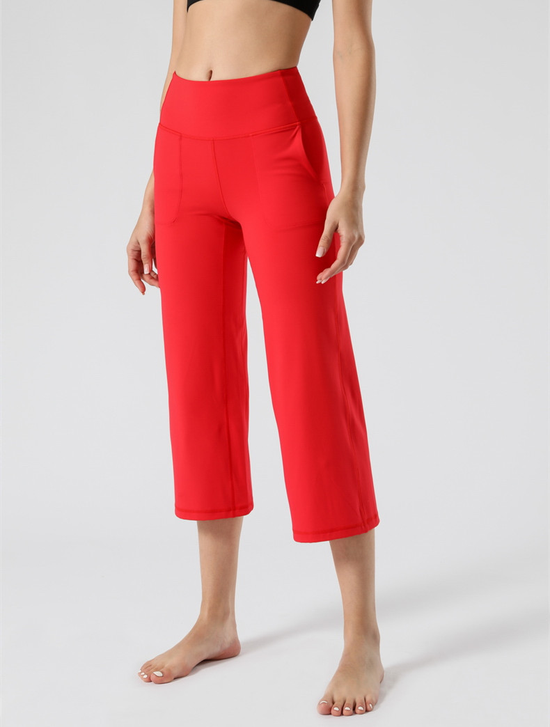 Pants Yoga Sports Pants Women's Loose Trousers Quick-drying High-waist Running Fitness Yoga Pants