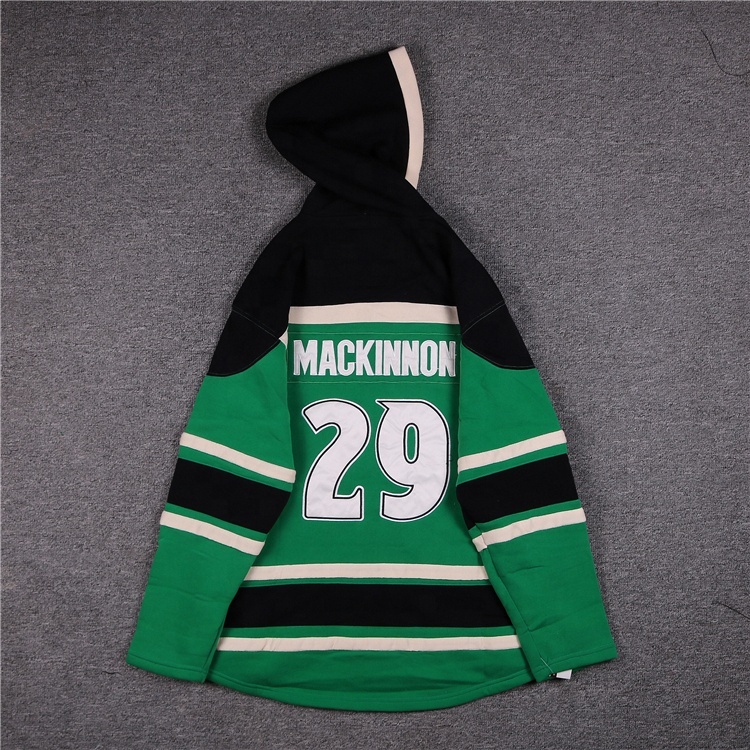 Winter ice hockey jersey hoodie customized sizes colors and logos supplier