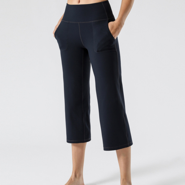 Pants Yoga Sports Pants Women's Loose Trousers Quick-drying High-waist Running Fitness Yoga Pants