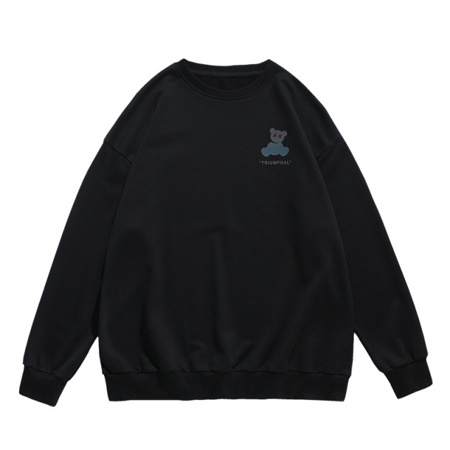 Men's Printing Street Wear Breathable 100% Cotton Hoodies Sweatshirt