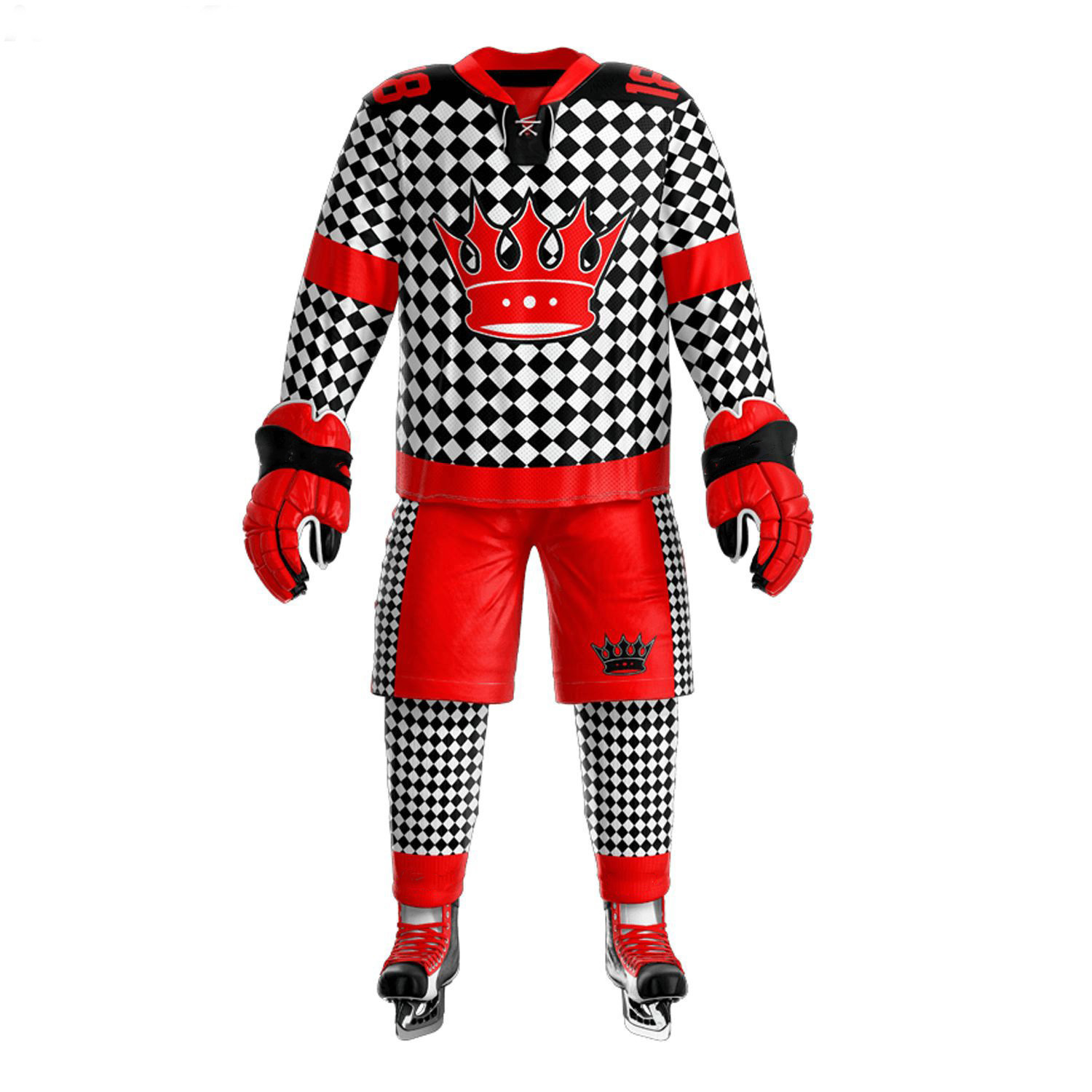 full custom printing ice hockey jersey uniform youth hockey jersey adult size jersey