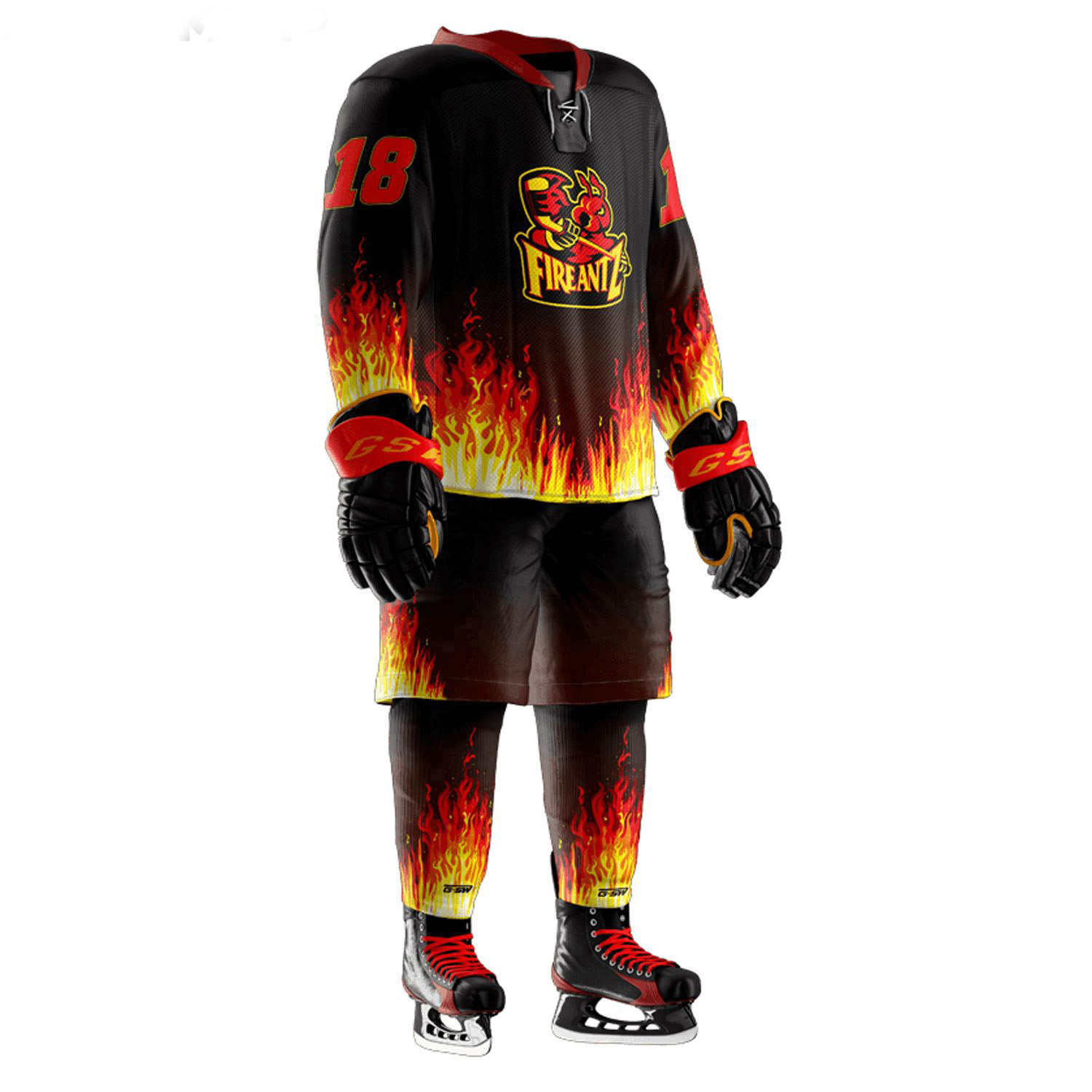 goalie cut ice hockey jersey goalie men 4xl 5xl 6xl ice hockey team jersey uniforms