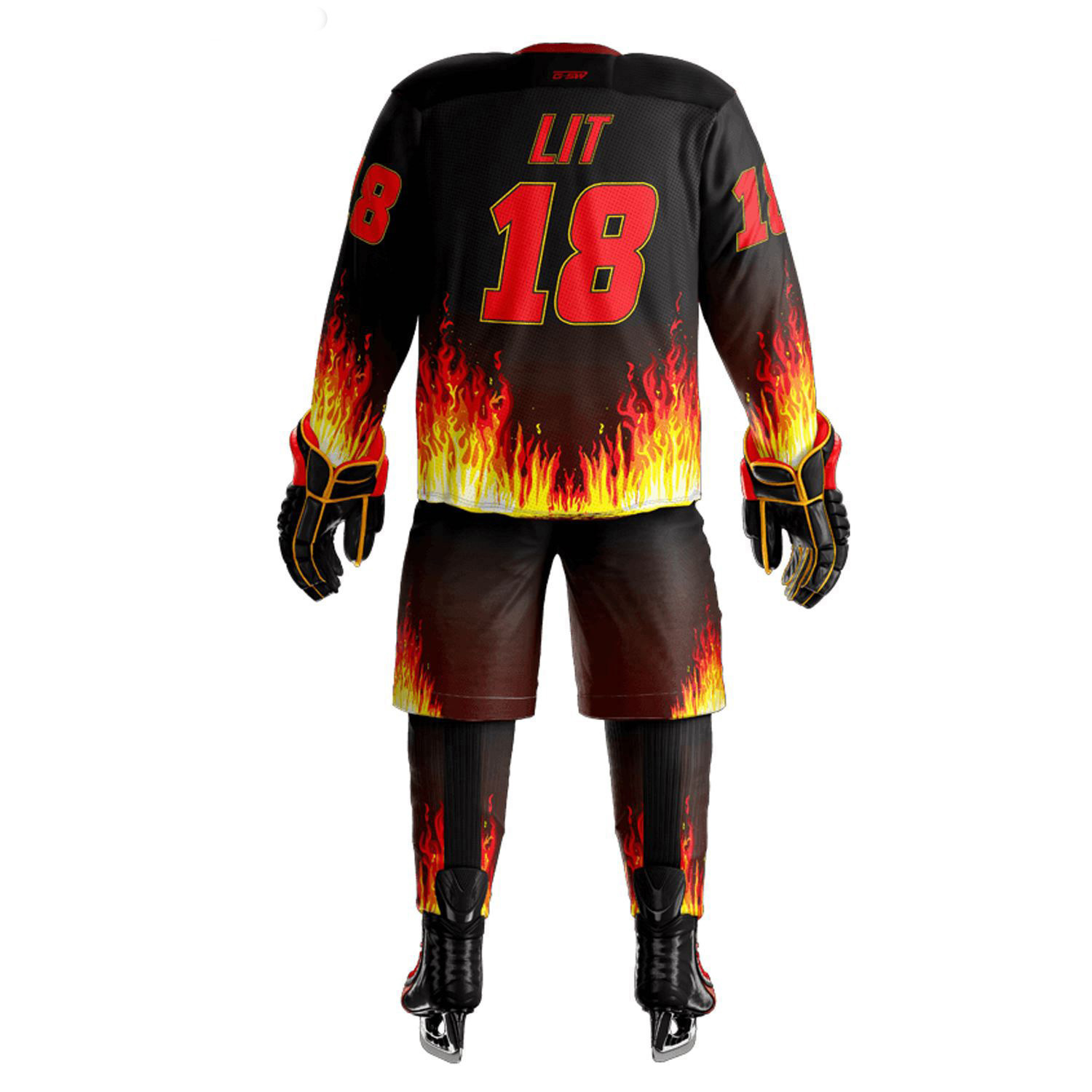 goalie cut ice hockey jersey goalie men 4xl 5xl 6xl ice hockey team jersey uniforms