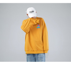 Men's Printing Street Wear Breathable 100% Cotton Hoodies Sweatshirt