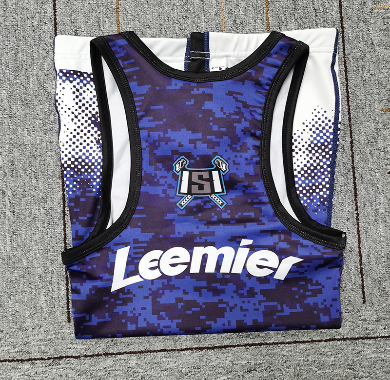 Leemier full printing sublimated wrestling singlet custom for men wrestlers