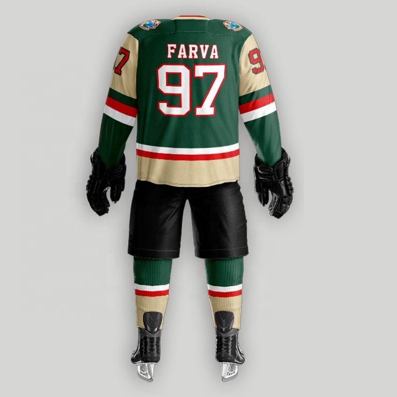 UFUNNY Custom Practice Ice Hockey Jersey - Christmas Jersey for Players