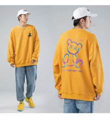 Men's Printing Street Wear Breathable 100% Cotton Hoodies Sweatshirt