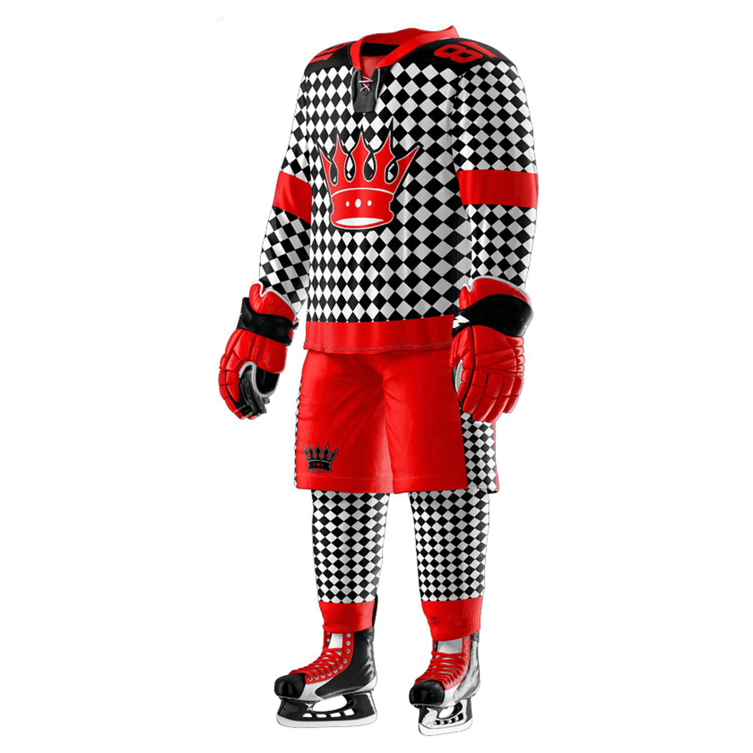 full custom printing ice hockey jersey uniform youth hockey jersey adult size jersey