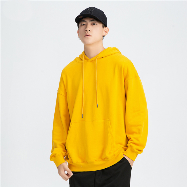 Custom high quality pullover sweater of 100% cotton men and women pullover hoodies