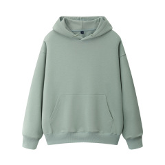 Custom high quality pullover sweater of 100% cotton men and women pullover hoodies