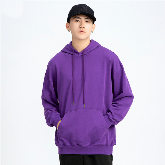 Custom high quality pullover sweater of 100% cotton men and women pullover hoodies