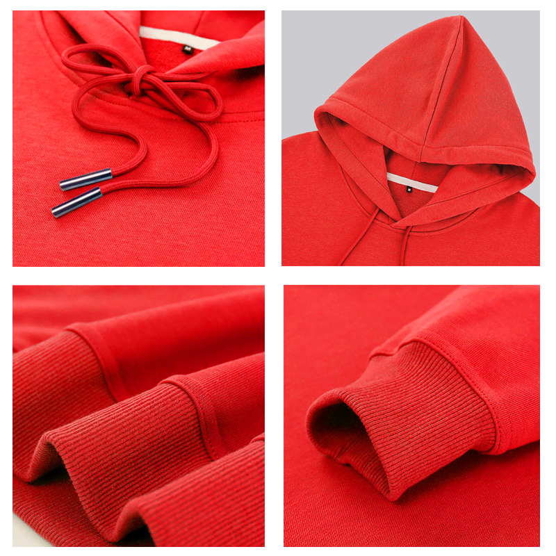 High Quality OEM Plain Heavyweight Fleece Logo Printed Cotton Oversize Custom Unisex Hoodies Mens and Women Plain Hoodies For Winter