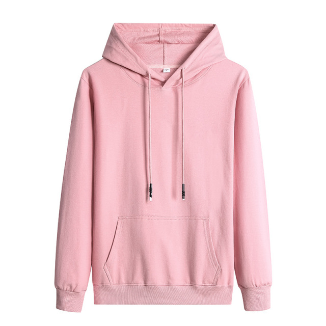 Multi-color Blank Hoodies Pullover Sweatshirt With Custom Logo