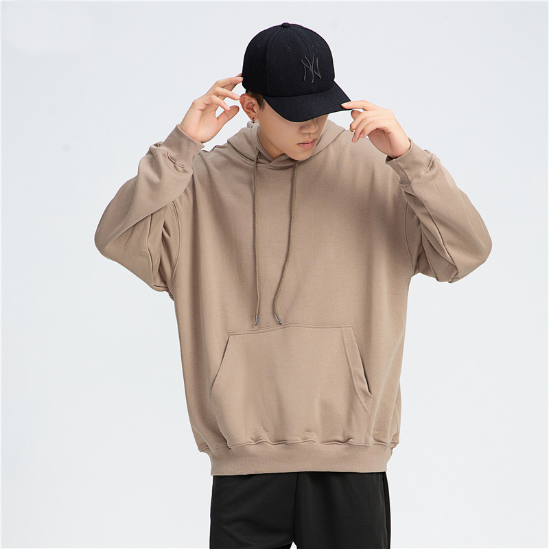 Custom high quality pullover sweater of 100% cotton men and women pullover hoodies