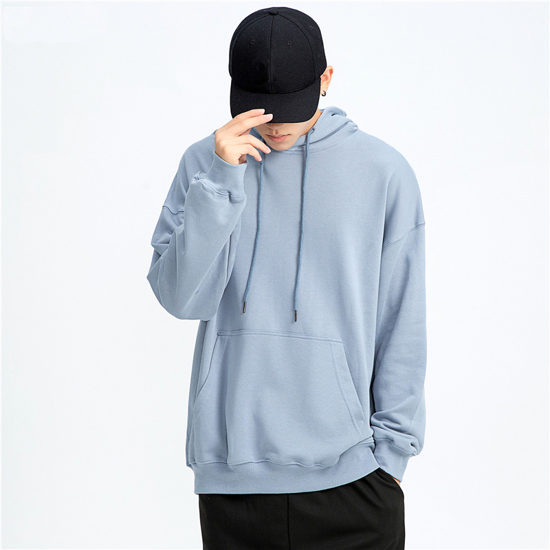 Custom high quality pullover sweater of 100% cotton men and women pullover hoodies