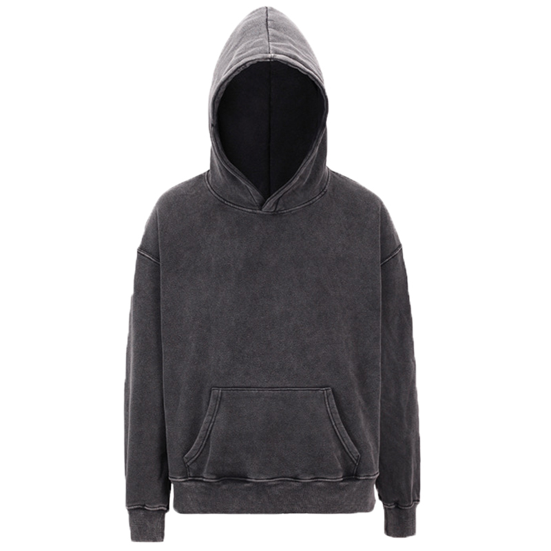 High Quality Cotton Fleece Men Customized Print Logo Plus Size Men's Hoodies Sweatshirt