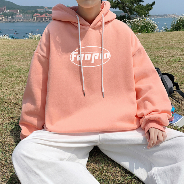 Custom high quality pullover sweater of 100% cotton men pullover hoodies