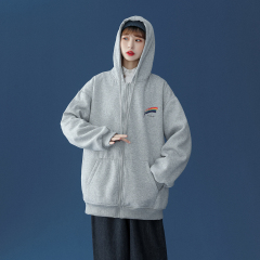 Factory direct custom cheap streetwear hoodie oem oversized heavyweight men women full zip hoodie