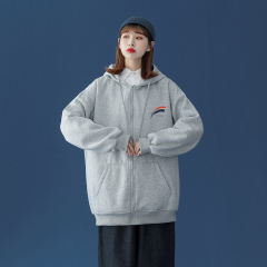 Factory direct custom cheap streetwear hoodie oem oversized heavyweight men women full zip hoodie