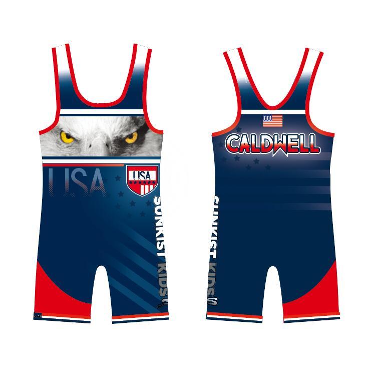Leemier USA wrestling team singlet men and women wrestling fans